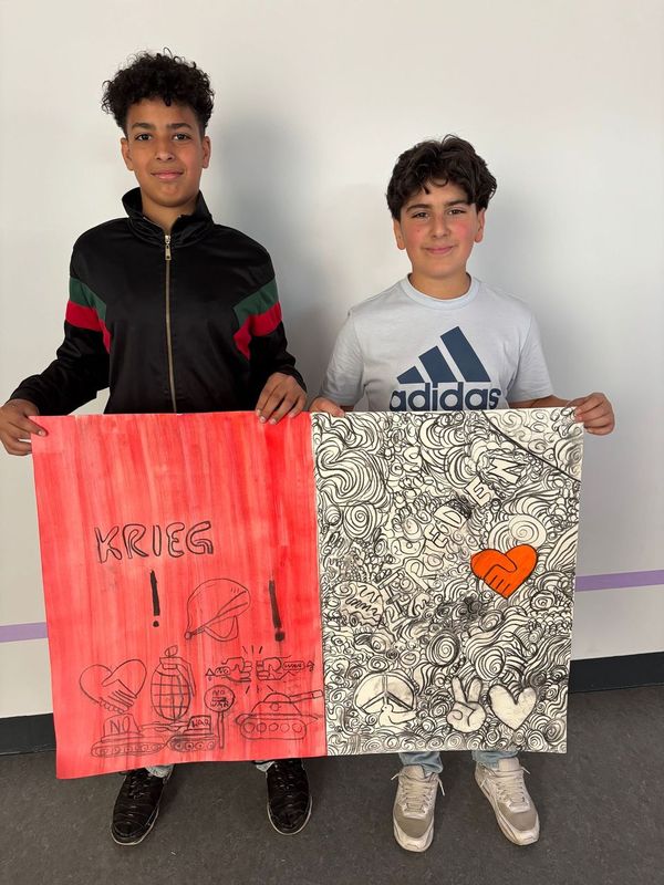Frieden für Alle! Ein kreatives Projekt der klasse 7